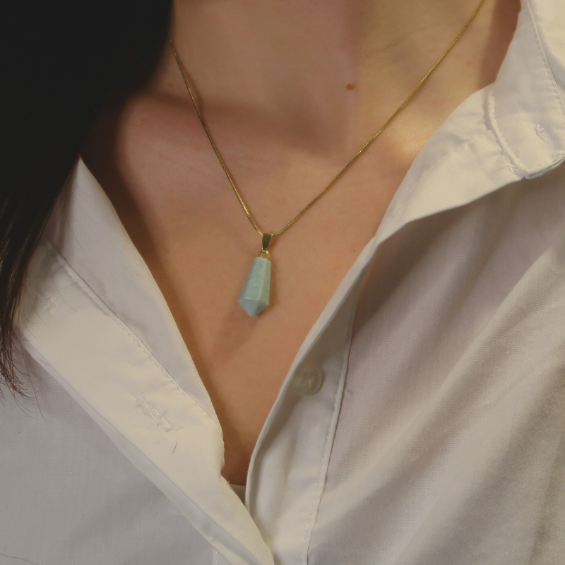 Pendentif | Pointe - Amazonite