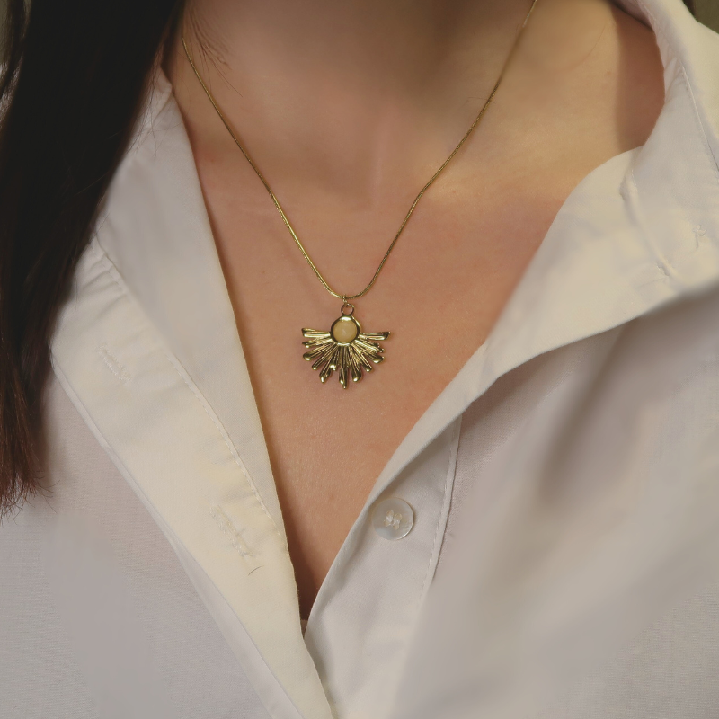 Pendentif | Soleil - Pierre de Lune