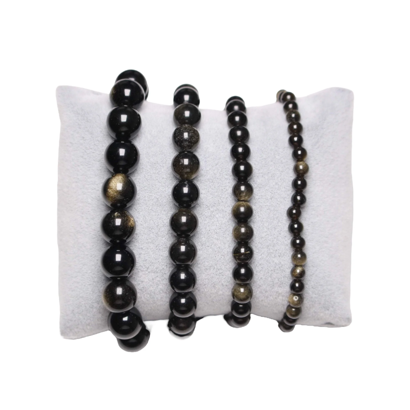 Nalaya | Obsidienne dorée : Protection & Confiance