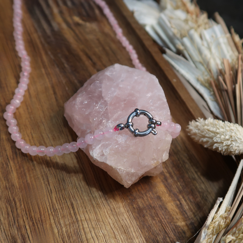 Melea | Quartz Rose : Douceur et Harmonie