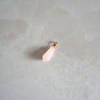 Pendentif | Pointe - Quartz Rose