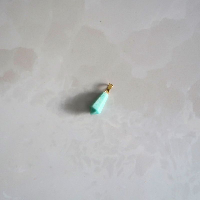 Pendentif | Pointe - Amazonite