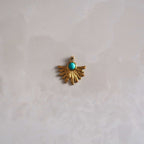 Pendentif | Soleil - Turquoise