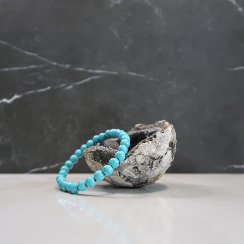 Nalaya | Turquoise Howlite : Protection et Calme