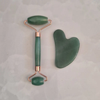 Coffret Duo | Gua Sha & Roller - Aventurine Zelia Paris