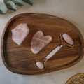 Coffret Duo | Gua Sha & Roller - Quartz Rose - Zelia Paris