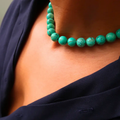 Collier XL | Turquoise de Chine : Pierre de Paix et de Communication (Homme) Zelia Paris