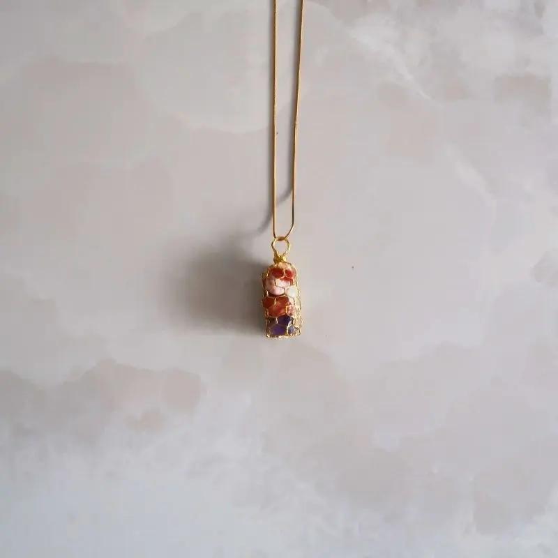 Collier | 7 Chakras - Doré Zelia Paris