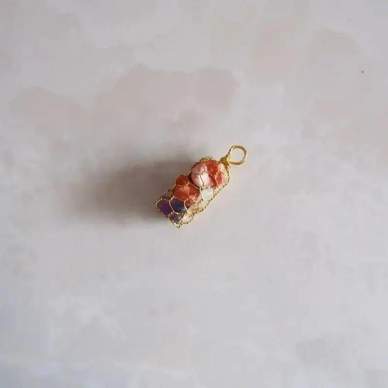 Pendentif | 7 Chakras - Doré Zelia Paris