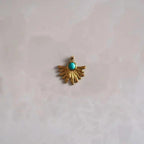 Pendentif | Soleil - Turquoise Zelia Paris