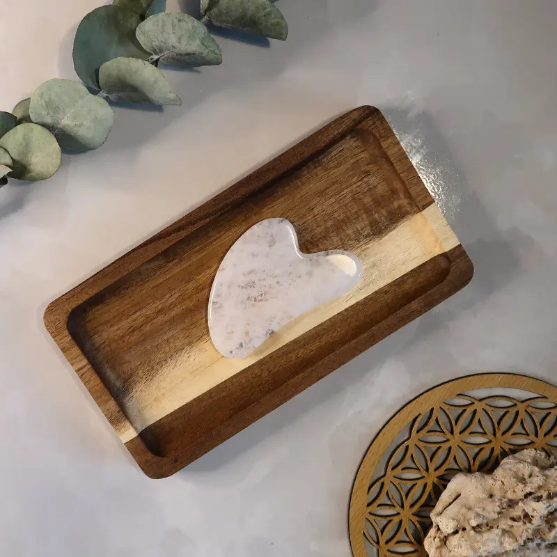 Gua Sha | Cristal de Roche Zelia Paris