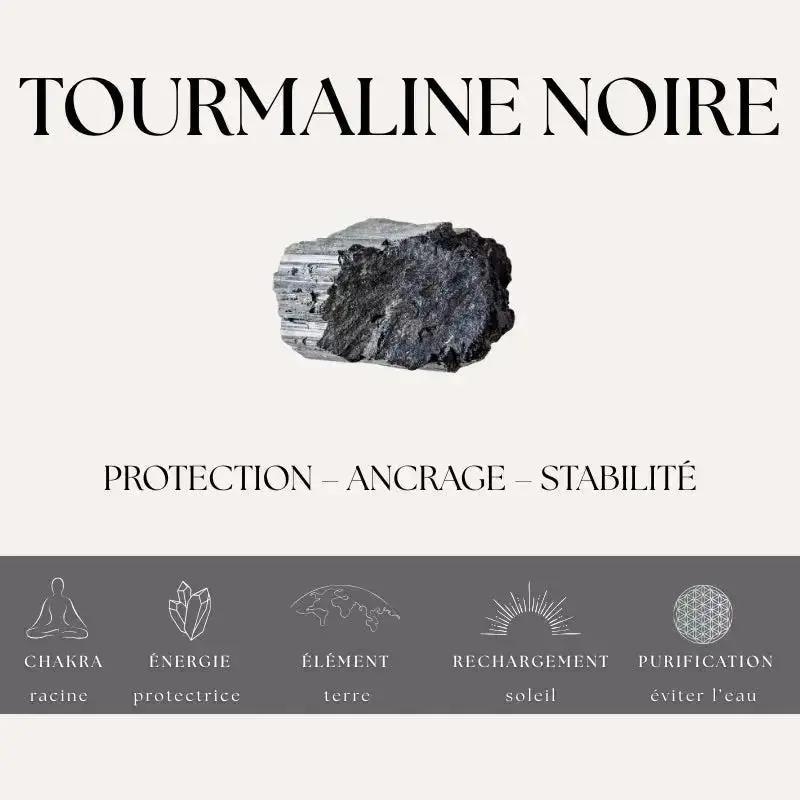 Nalaya | Tourmaline noire : Protection & Ancrage Zelia Paris