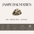 Nalaya | Jaspe Dalmatien : Protection & Joie - Zelia Paris