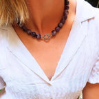 Melea XL | Améthyste Chevron Zelia Paris