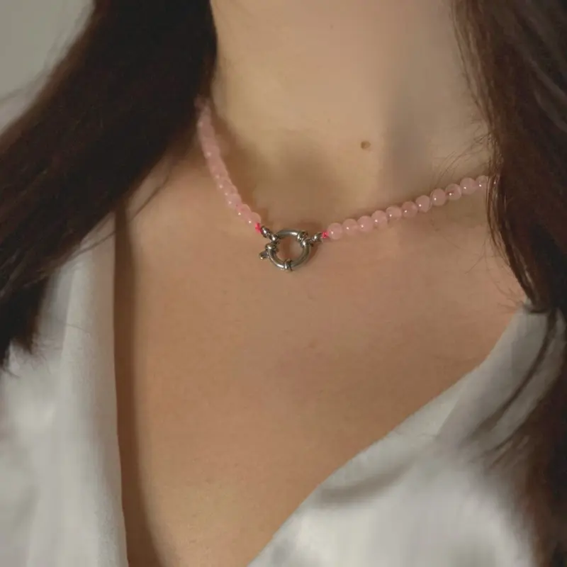 Melea | Quartz Rose : Douceur et Harmonie Zelia Paris