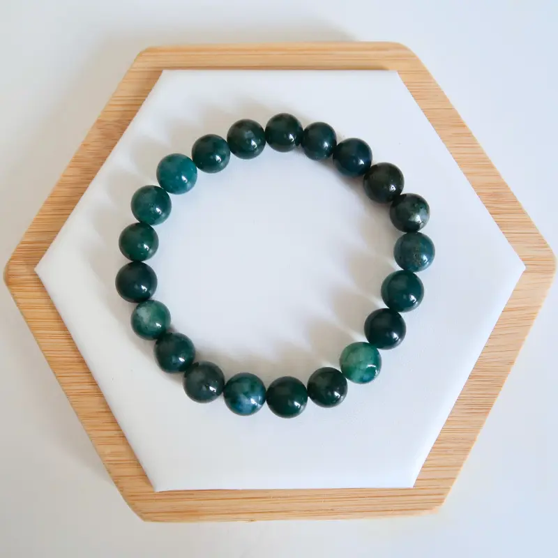 Nalaya | Agate Mousse : Harmonie naturelle (Homme) Zelia Paris
