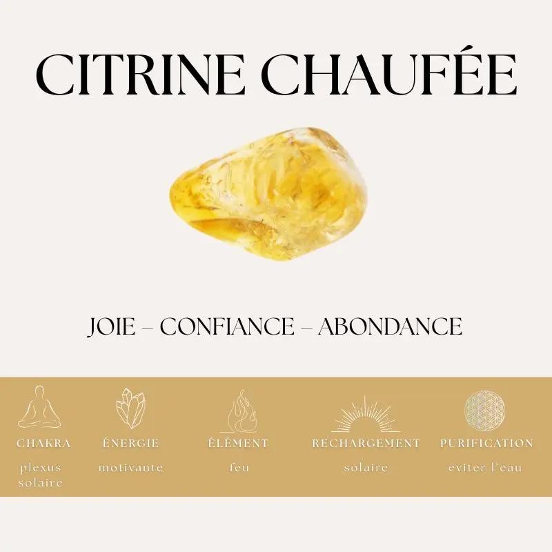 Nalaya | Citrine Chauffée - Vitalité et Renouveau Zelia Paris