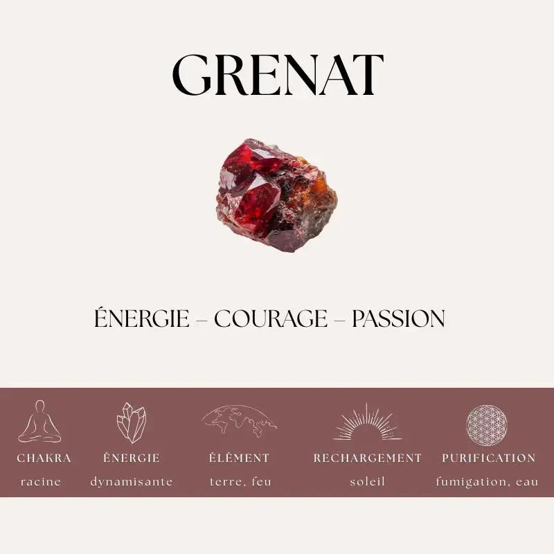 Nalaya | Grenat : Énergie & Passion Zelia Paris