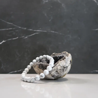 Nalaya | Howlite : Détente et Équilibre Zelia Paris