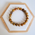 Nalaya | Jaspe Paysage : Stabilité et Créativité (Homme) Zelia Paris