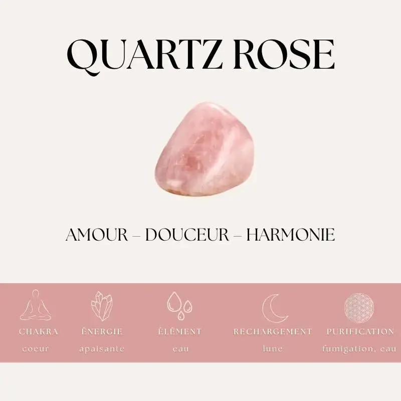 Nalaya | Quartz Rose : Calme et Harmonie Zelia Paris