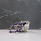Nalaya | Améthyste Chevron – Sérénité & Protection - Zelia Paris