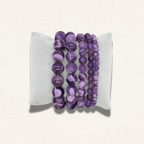 Nalaya | Améthyste Chevron – Sérénité & Protection - Zelia Paris