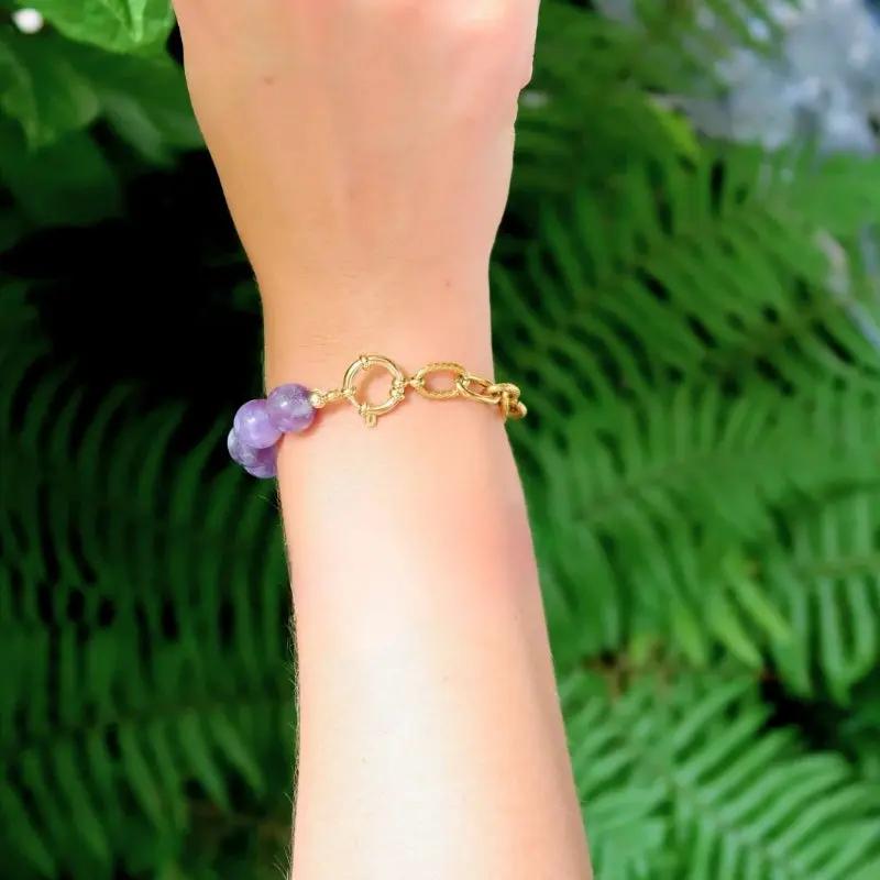 Orion | Améthyste Chevron Zelia Paris