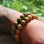 Pack Unakite & Jaspe Paysage – Guérison & Ancrage Zelia Paris