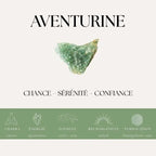 Nalaya | Aventurine : Chance & Harmonie Zelia Paris