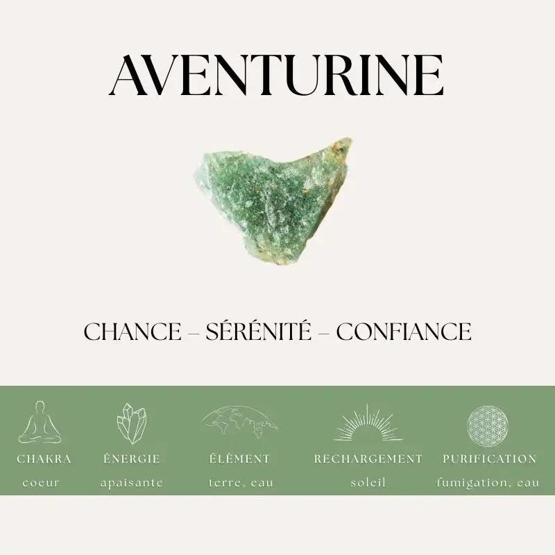 Nalaya | Aventurine : Chance & Harmonie Zelia Paris