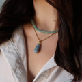 Solara | Amazonite & Aigue-Marine - Zelia Paris