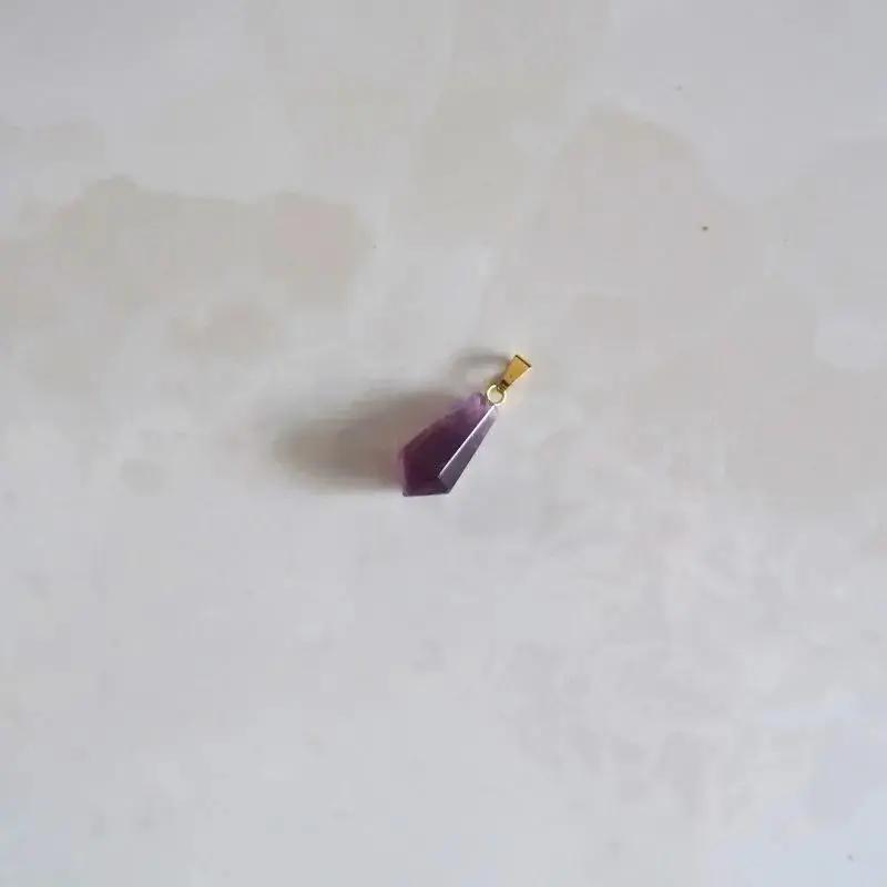 Pendentif | Pointe - Améthyste Zelia Paris