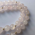 Collier Quartz Rose – L'Intemporel XL - Zelia Paris
