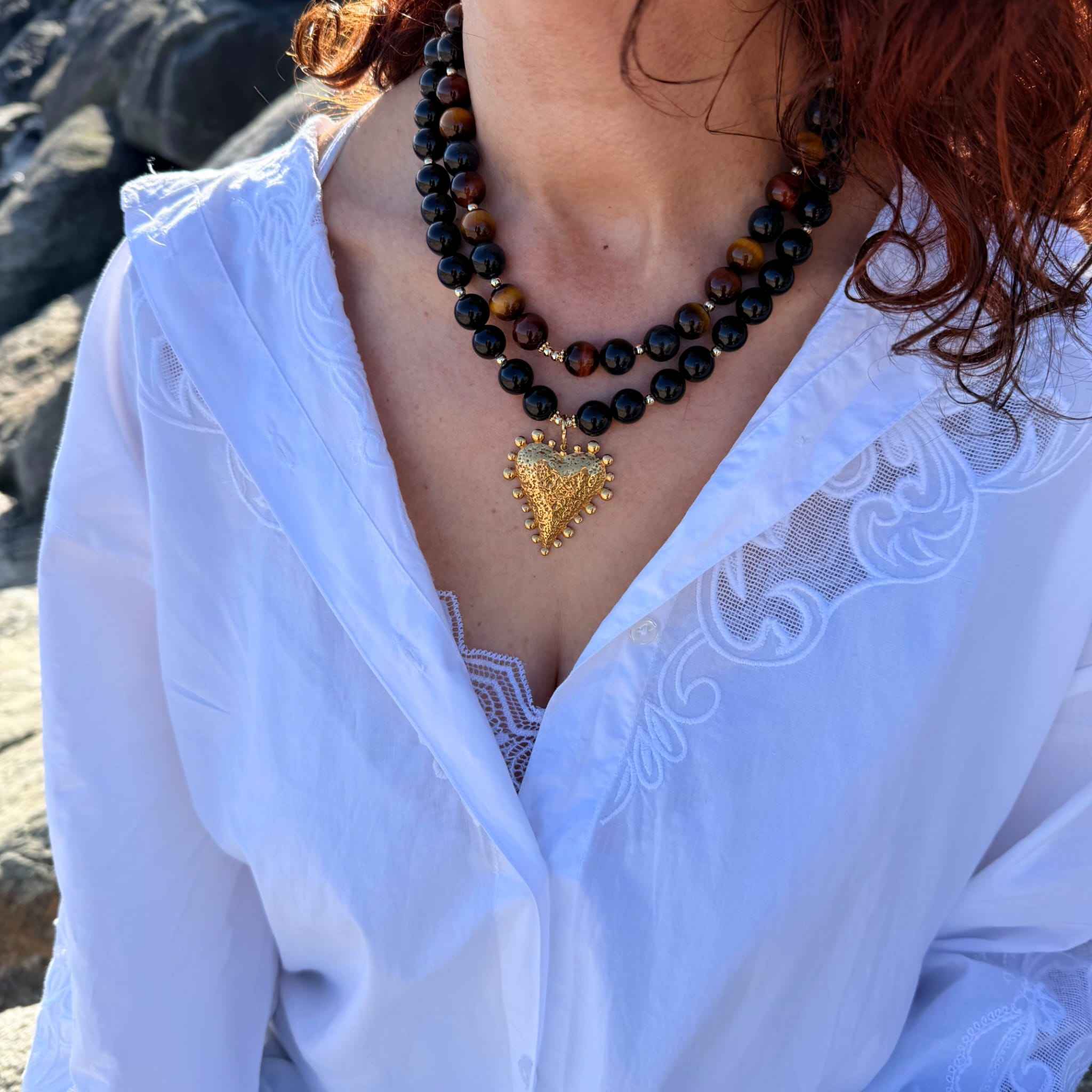 Collier 3 Yeux – L'Intemporel XL - Zelia Paris