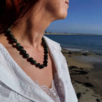 Collier Jaspe Kambaba – L'Intemporel XL - Zelia Paris