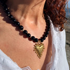 Collier Onyx – L'Intemporel XL - Zelia Paris