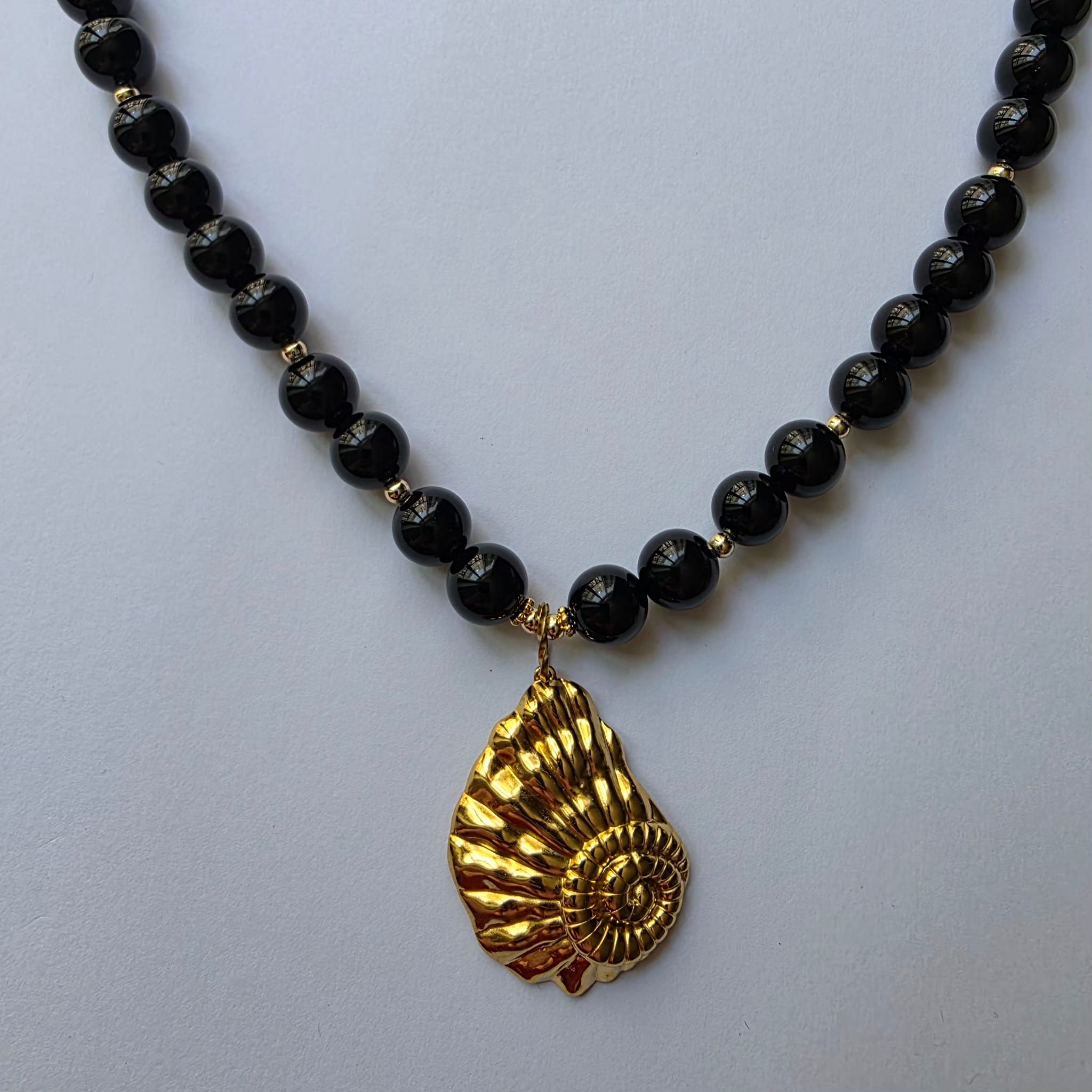 Collier Onyx – L'Intemporel XL - Zelia Paris