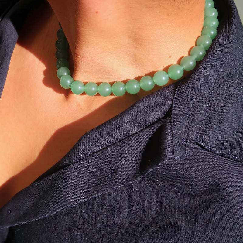 Collier XL | Aventurine (Homme)