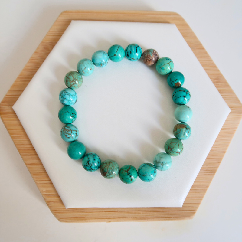 Nalaya | Turquoise : Pierre de Paix et de Communication (Homme)