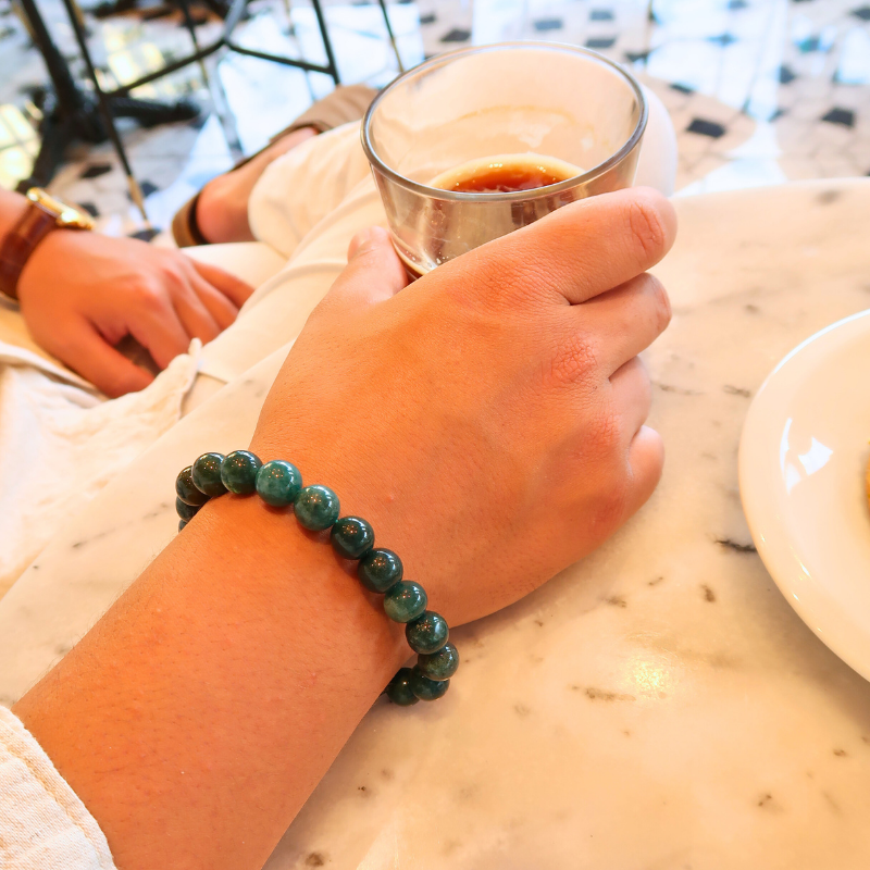 Nalaya | Agate Mousse : Harmonie naturelle (Homme)