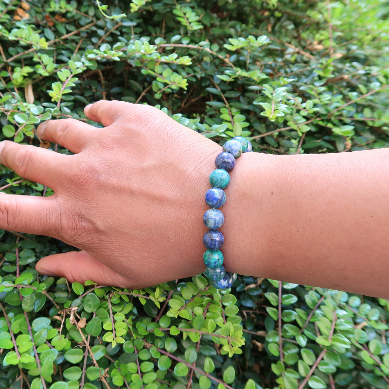 Nalaya | Azurite Malachite : Guérison et Intuition (Homme)
