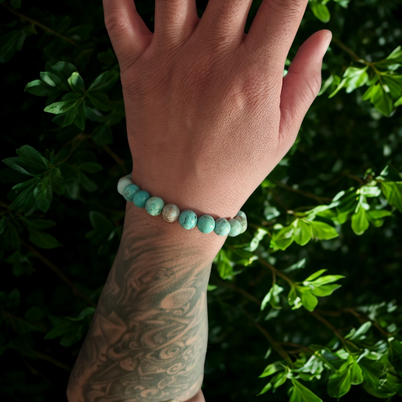 Nalaya | Turquoise : Pierre de Paix et de Communication (Homme)