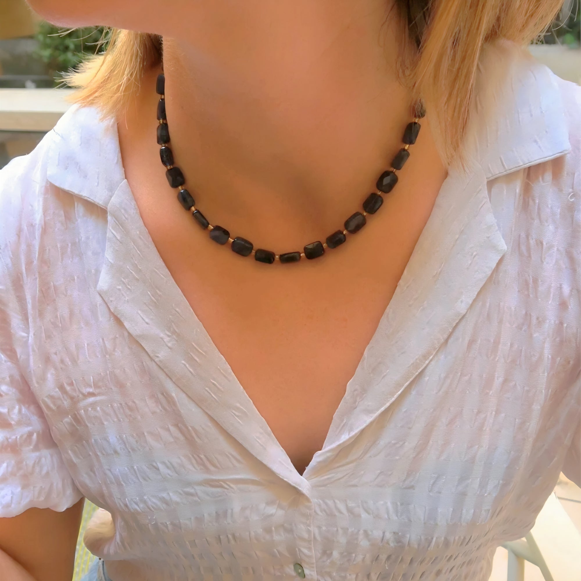 Collier Lira | Iolite