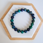 Nalaya | Azurite Malachite : Guérison et Intuition (Homme)